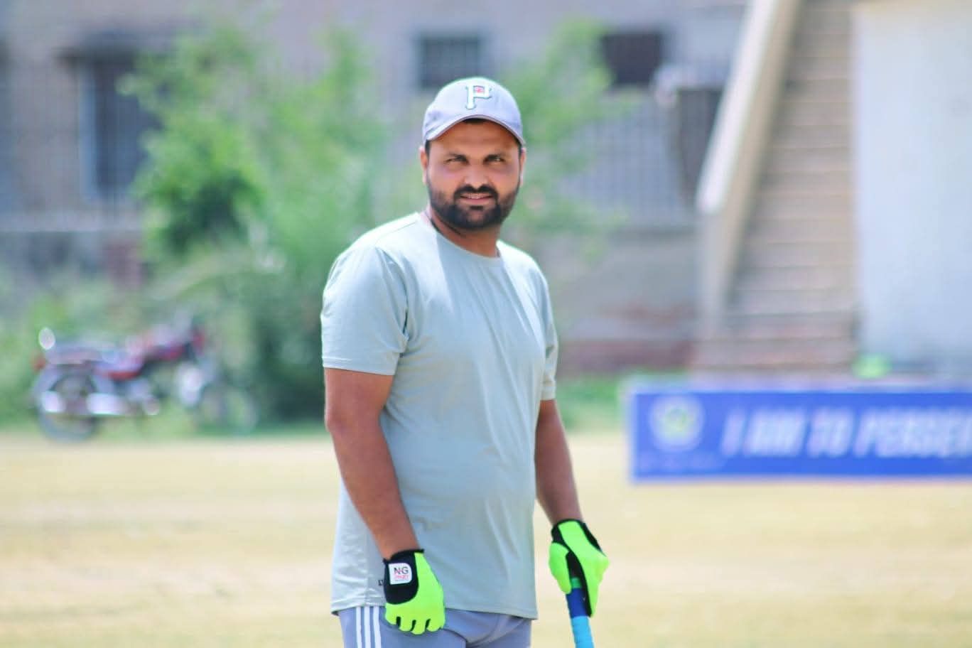 Asim Dogar on the field during a match